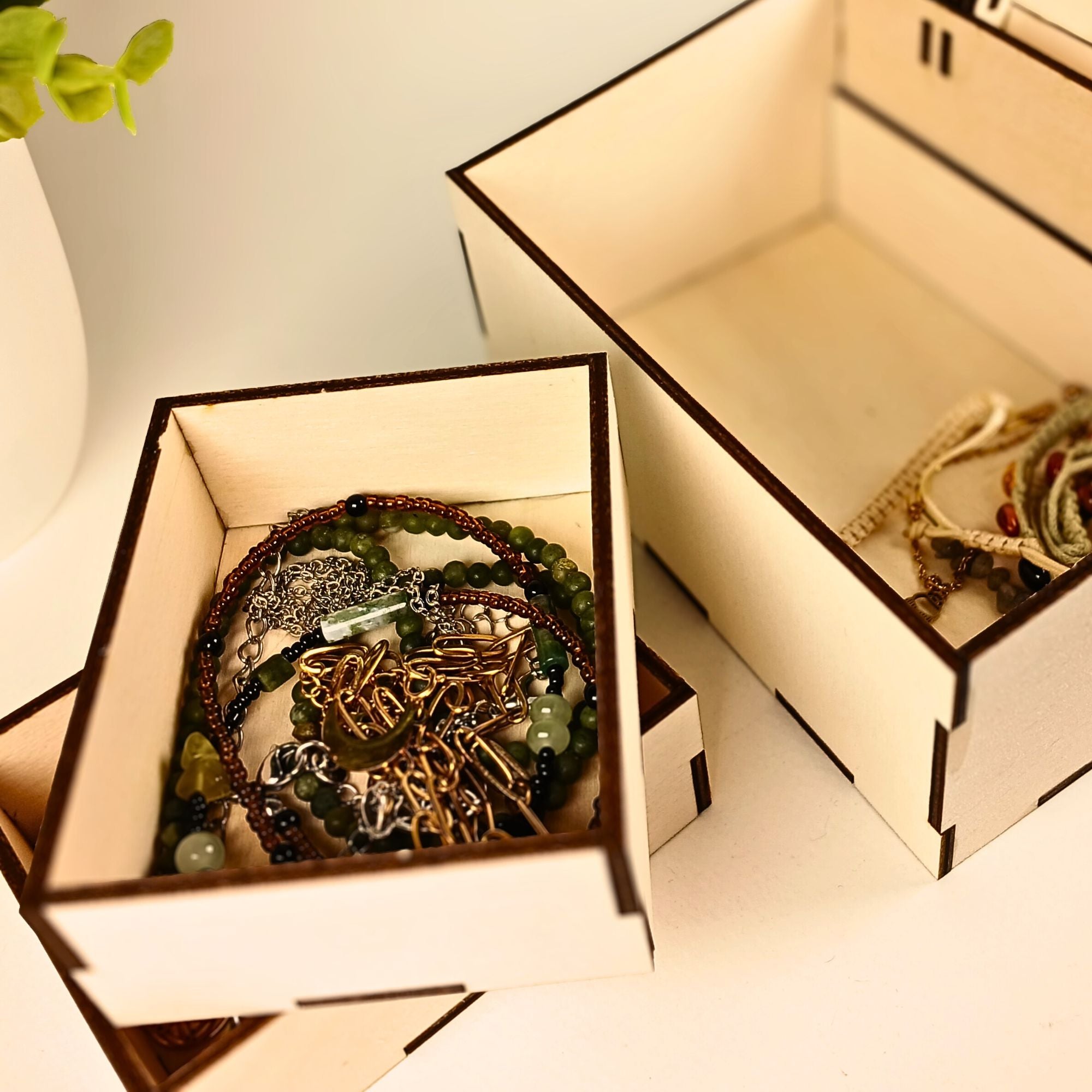 Boîte à bijoux personnalisée