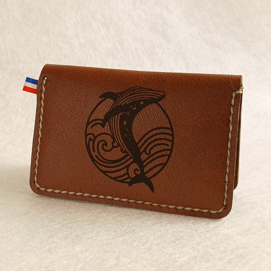 Porte-carte en simili cuir – Fabrication artisanale & personnalisable