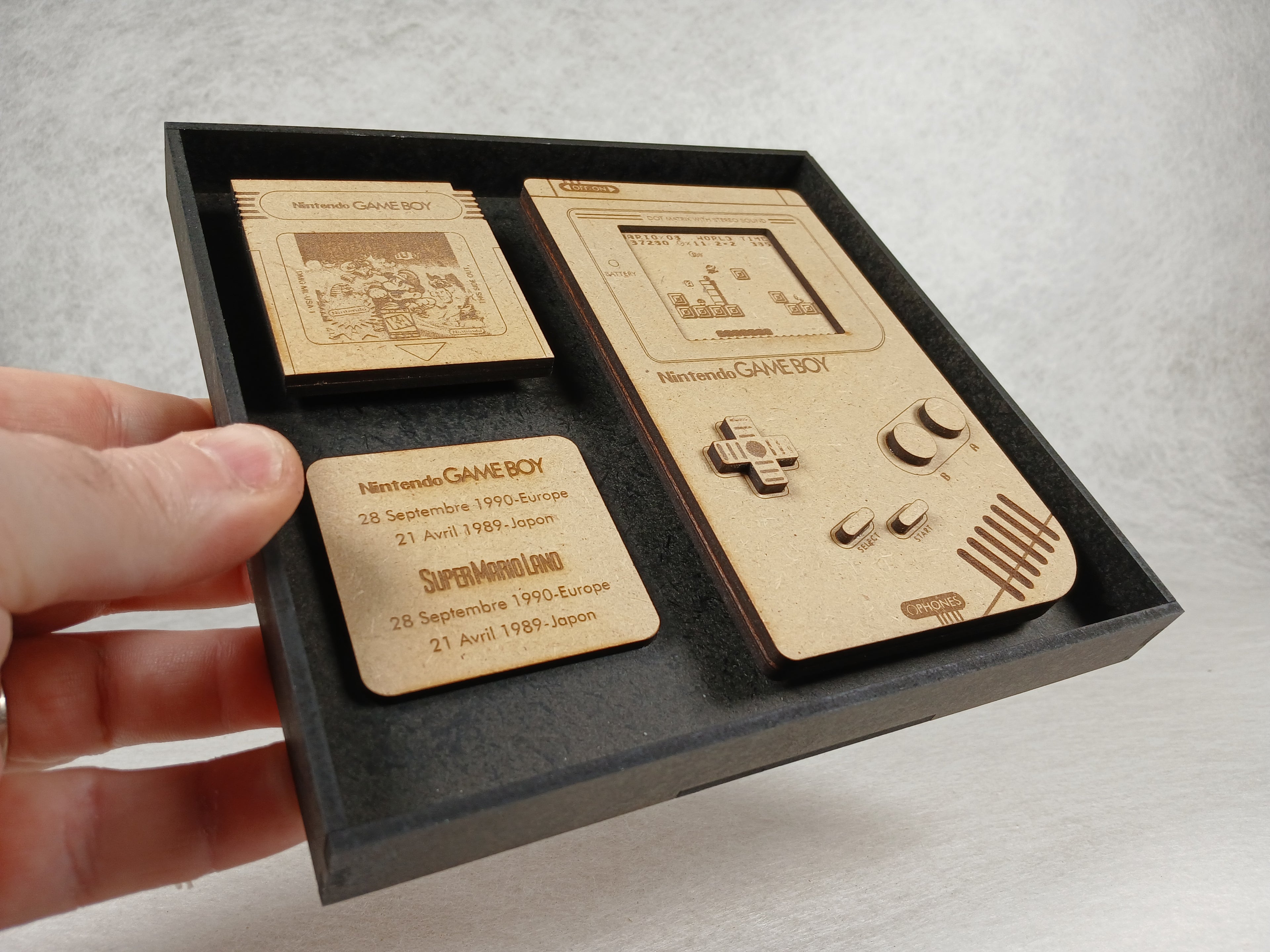 Game Boy Classic en bois