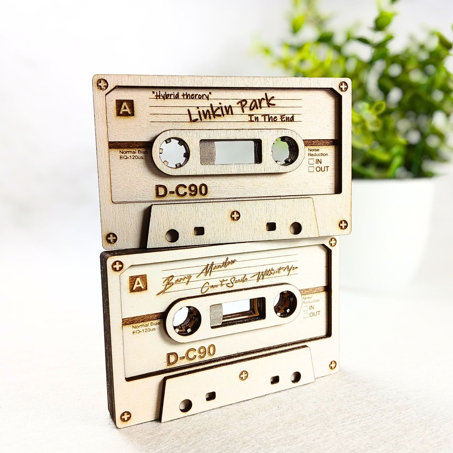 Cassette en bois personnalisée – Gravure laser sur mesure