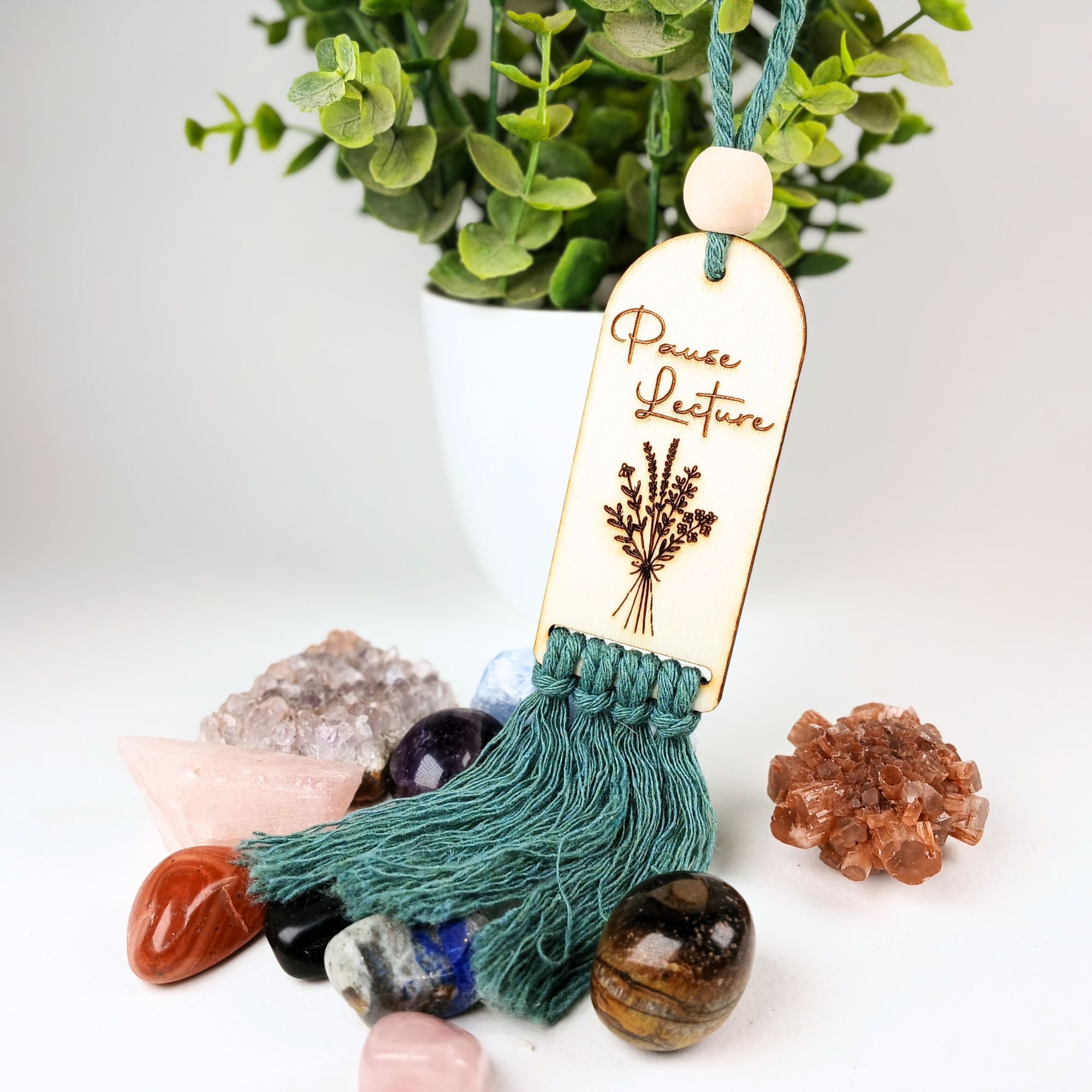 Marque-page en macramé