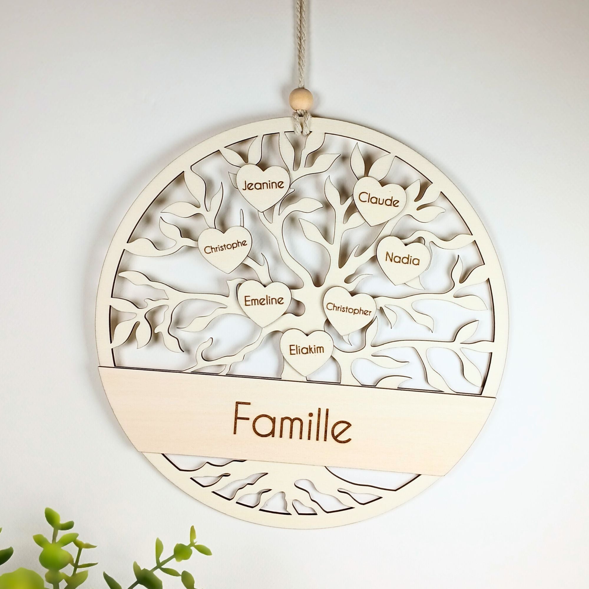 Arbre Généalogique Personnalisé "Famille"