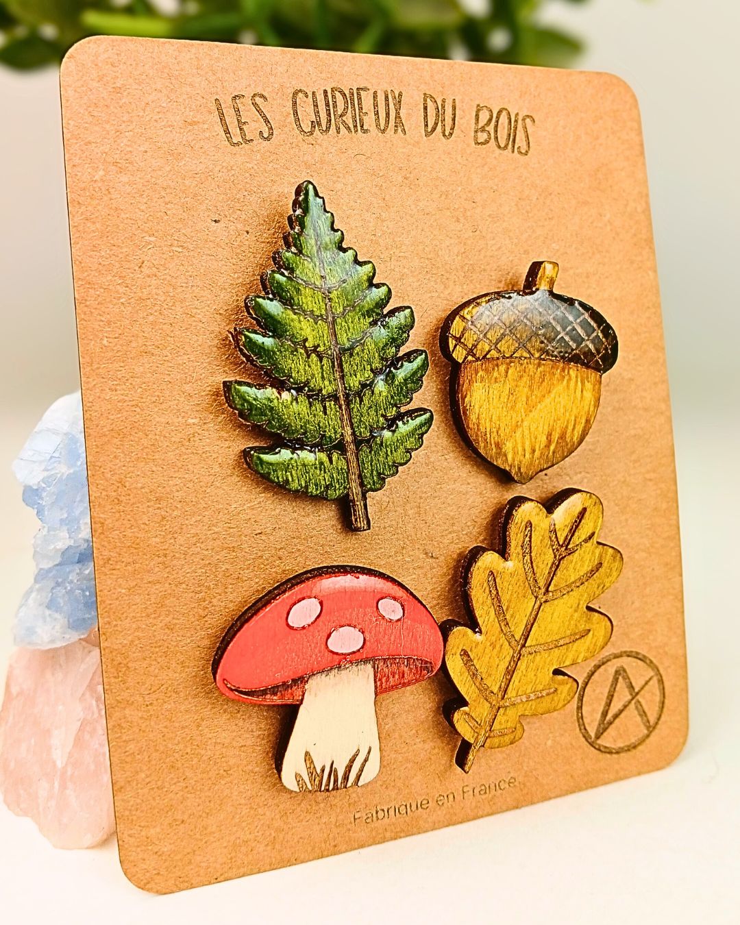 Pin’s bois — Les Curieux du Bois