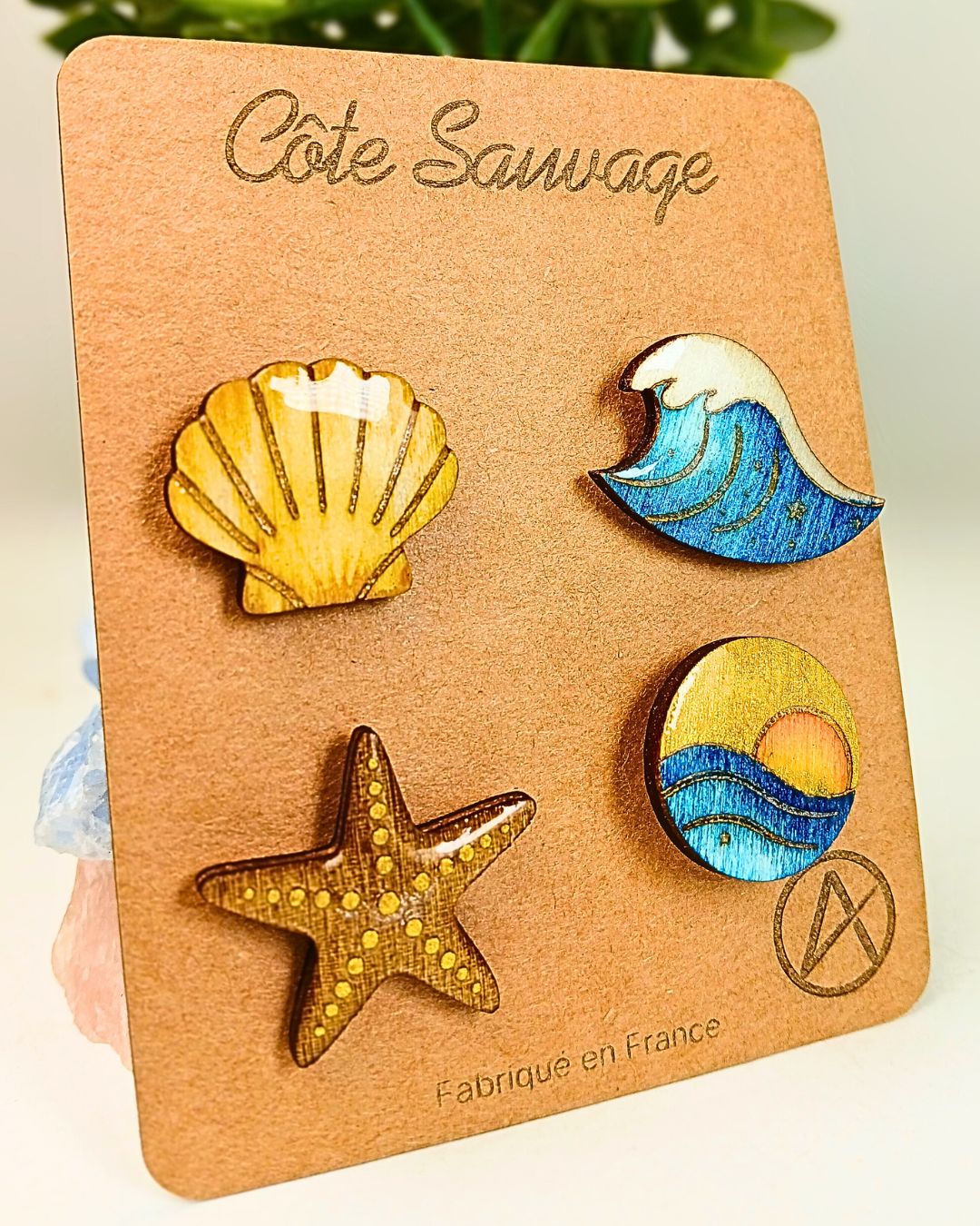 Pin’s bois — Côte Sauvage