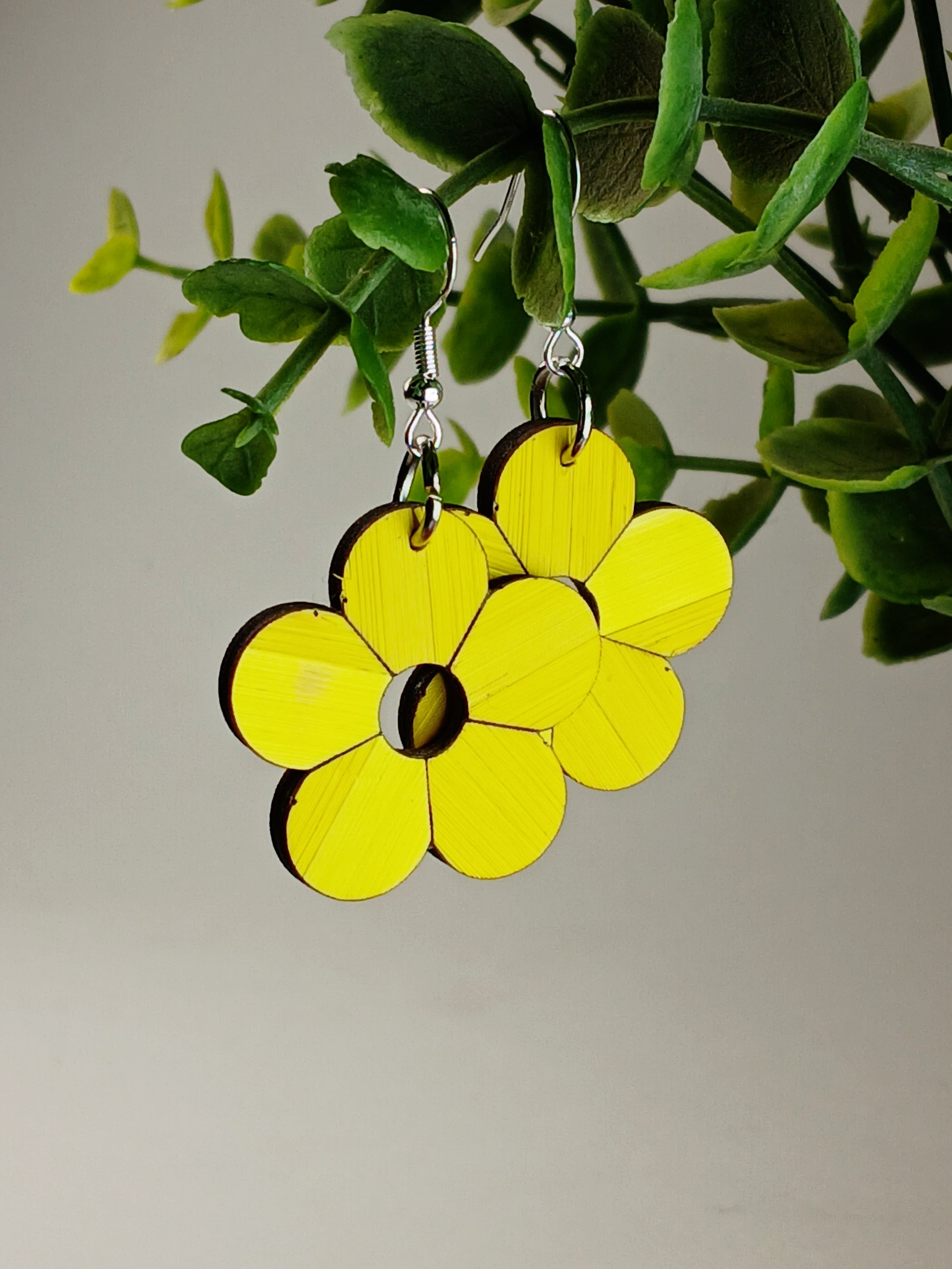 Boucles d’oreilles Fleur