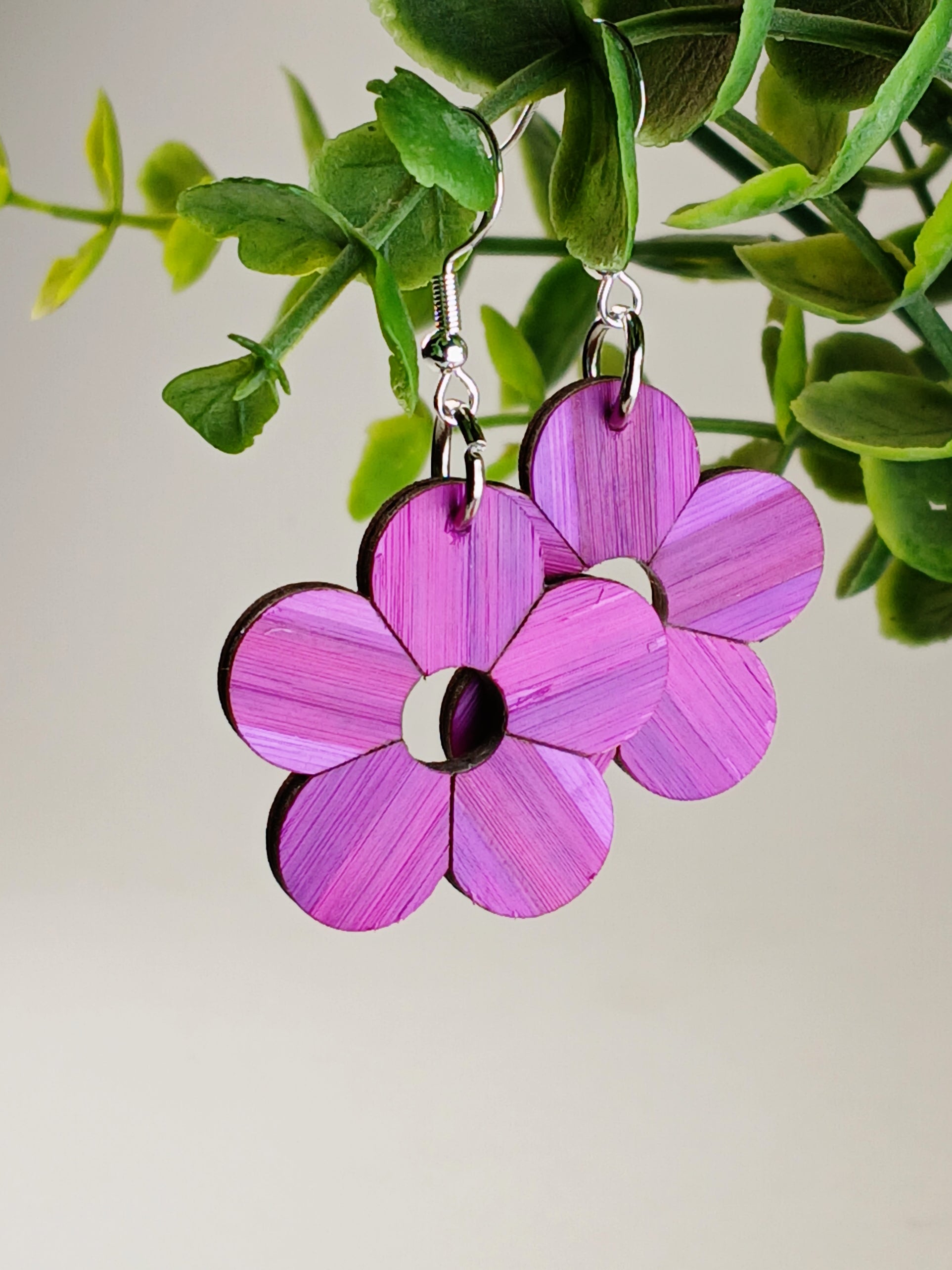 Boucles d’oreilles Fleur