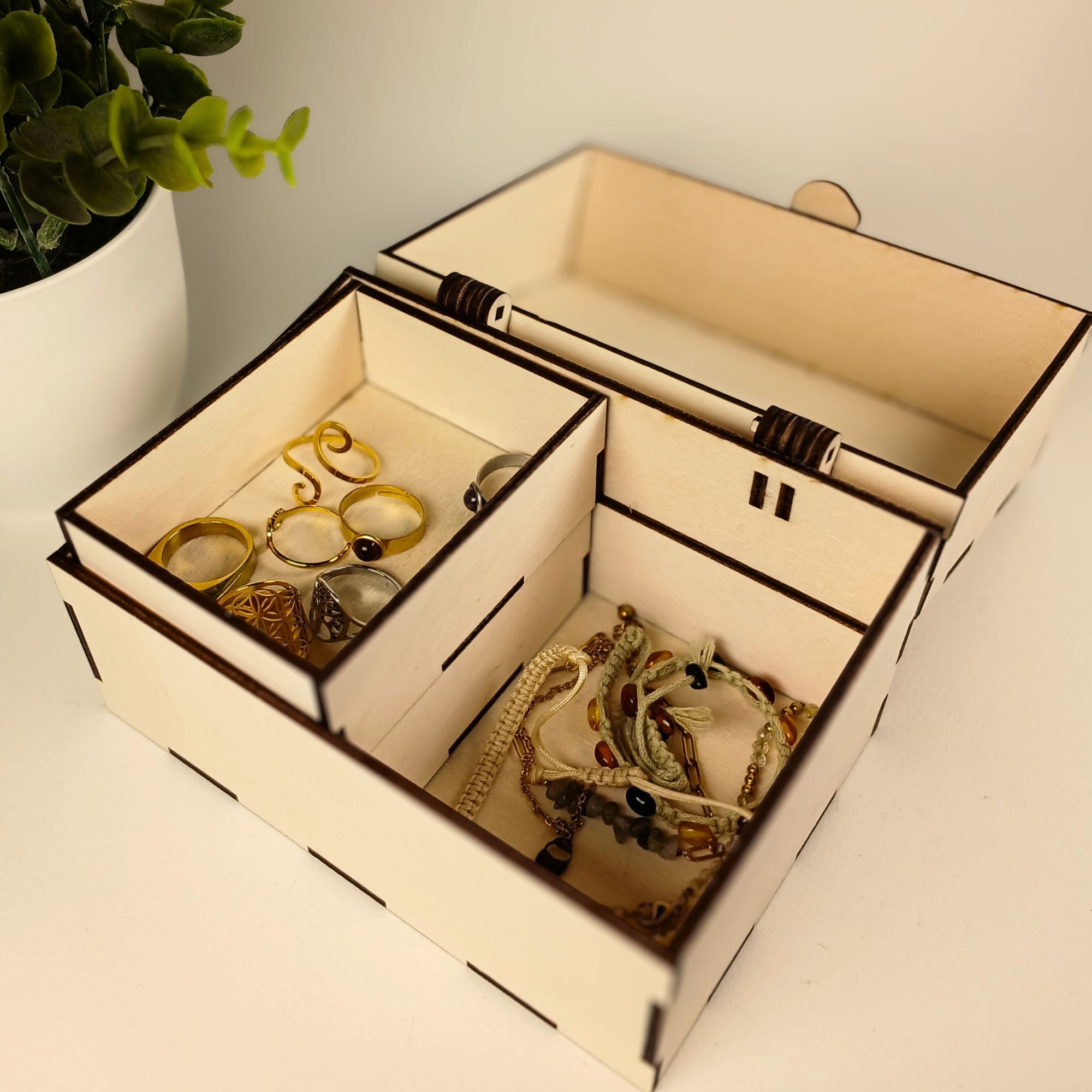 Boîte à bijoux personnalisée