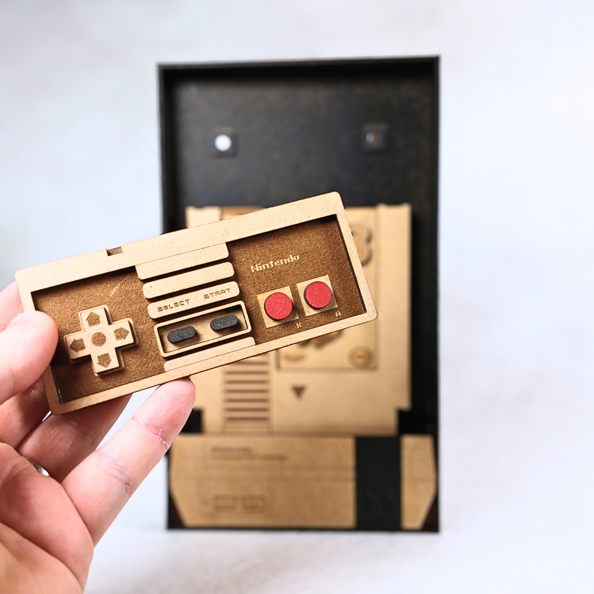 Cadre décoratif NES Jeu au choix.