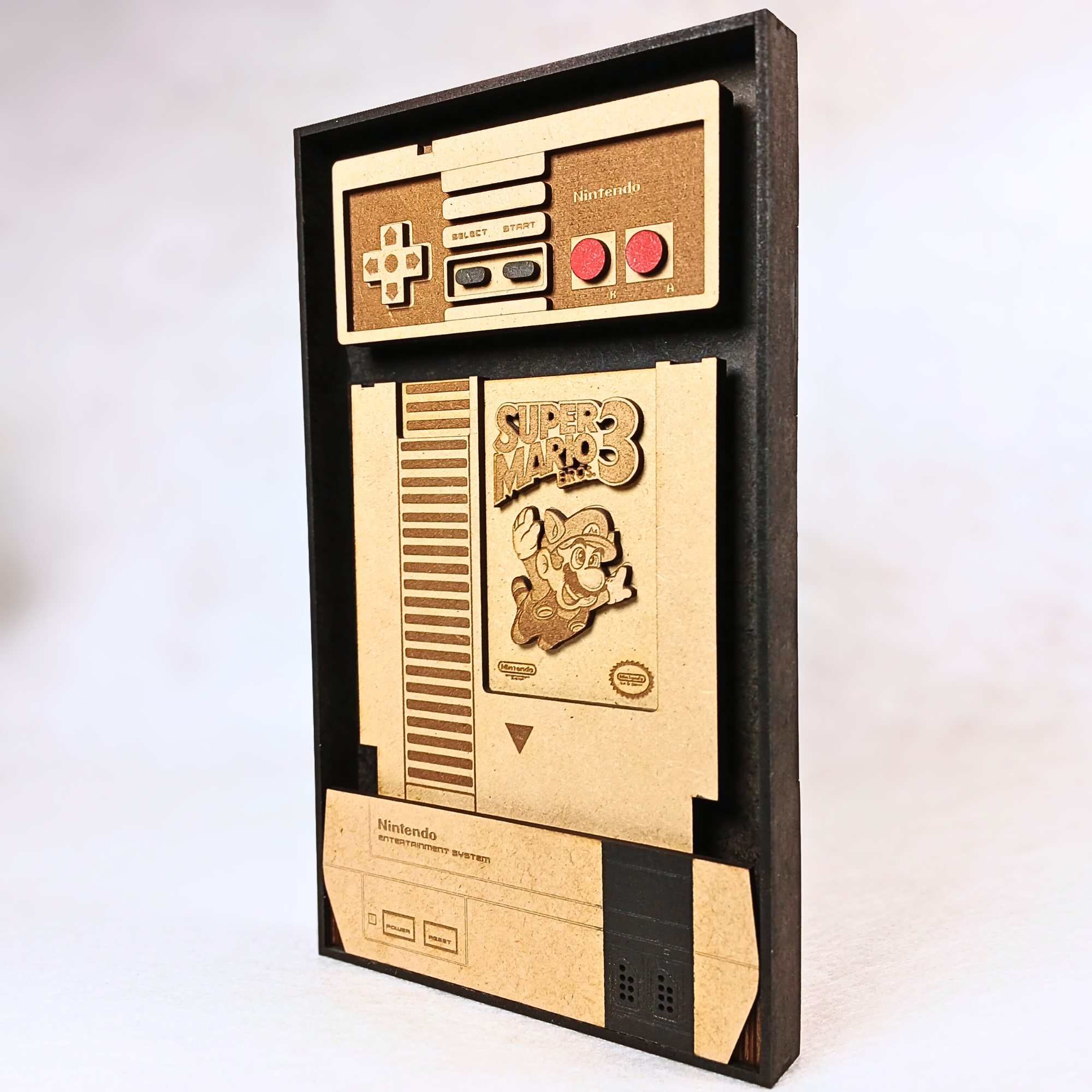 Cadre décoratif NES Jeu au choix.