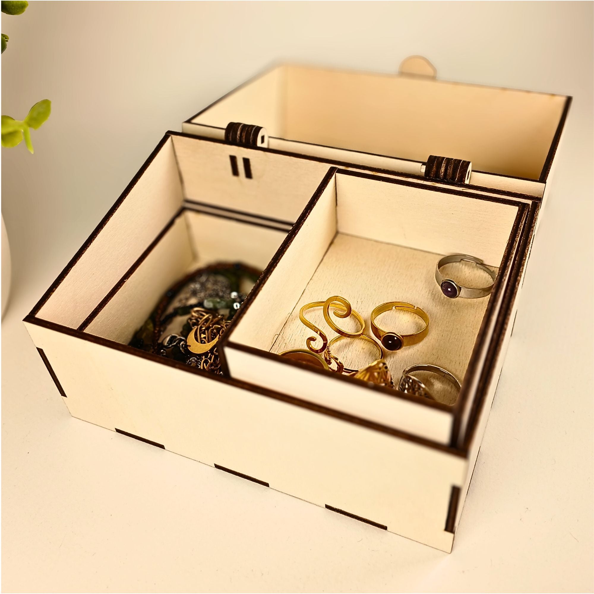 Boîte à bijoux personnalisée