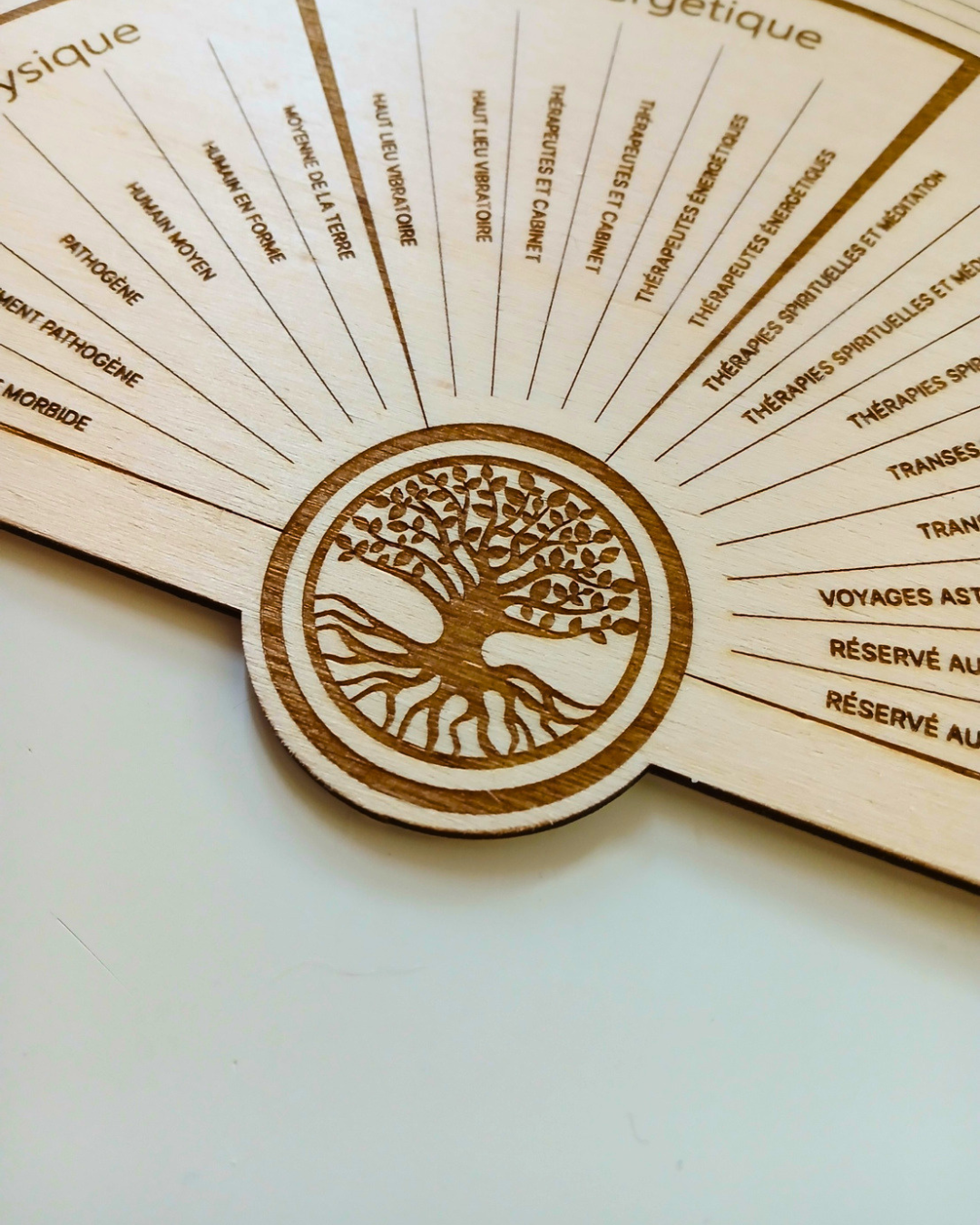 Biomètre de Bovis en bois – Gravure laser sur mesure