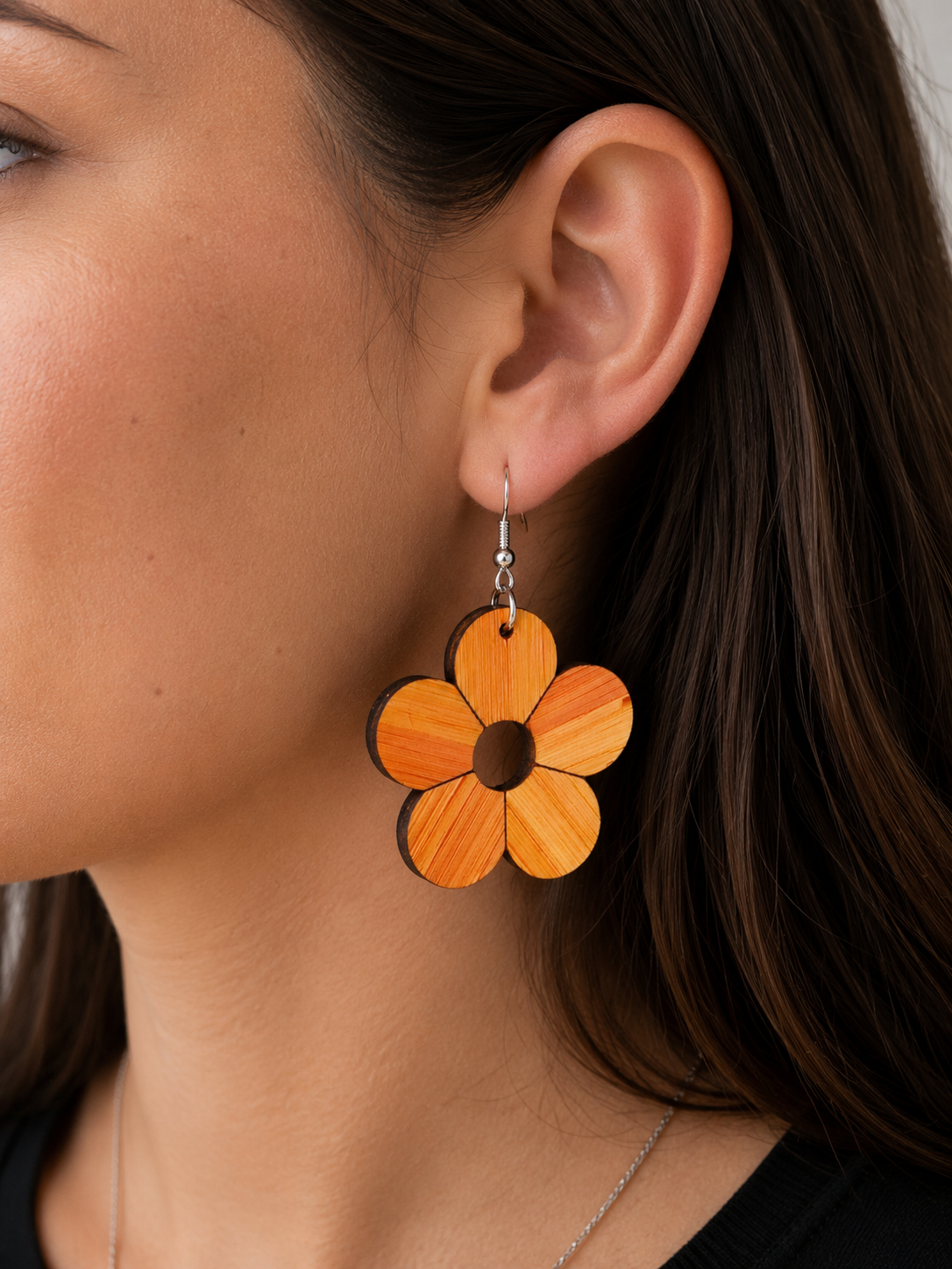Boucles d’oreilles Fleur