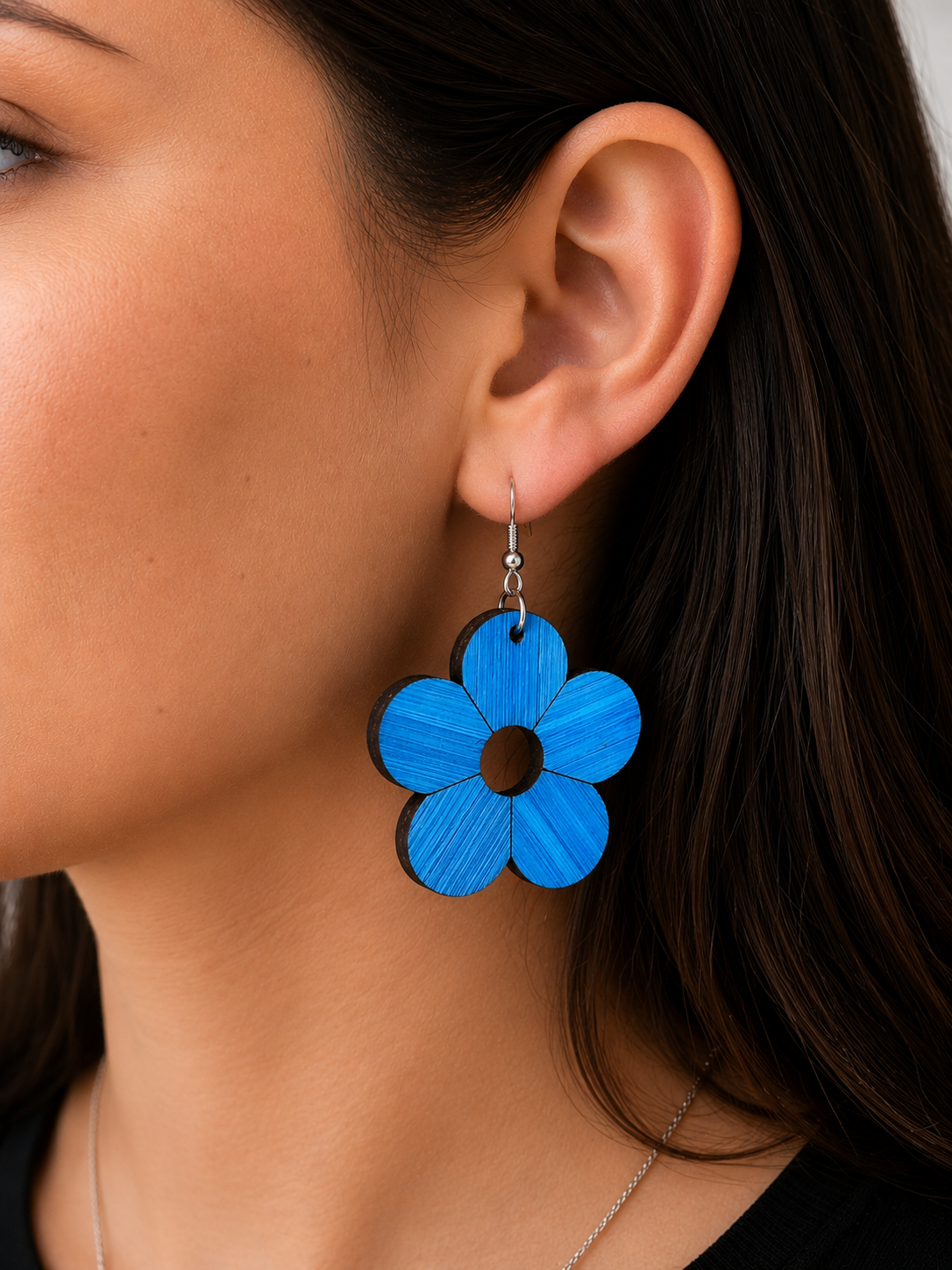 Boucles d’oreilles Fleur