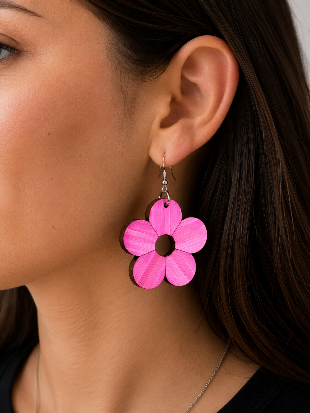 Boucles d’oreilles Fleur