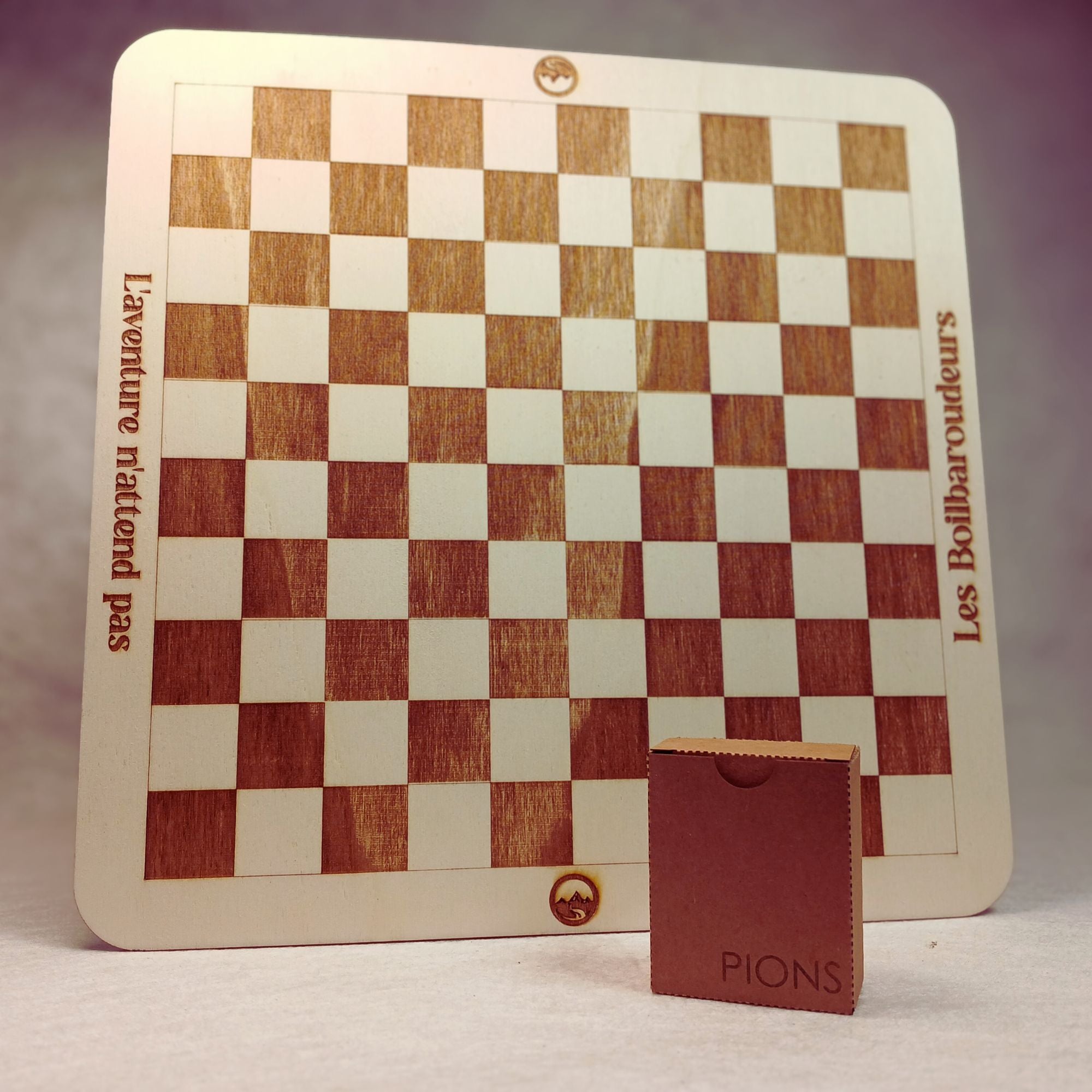 Jeu de Dames "L'Aventure n'attend pas"