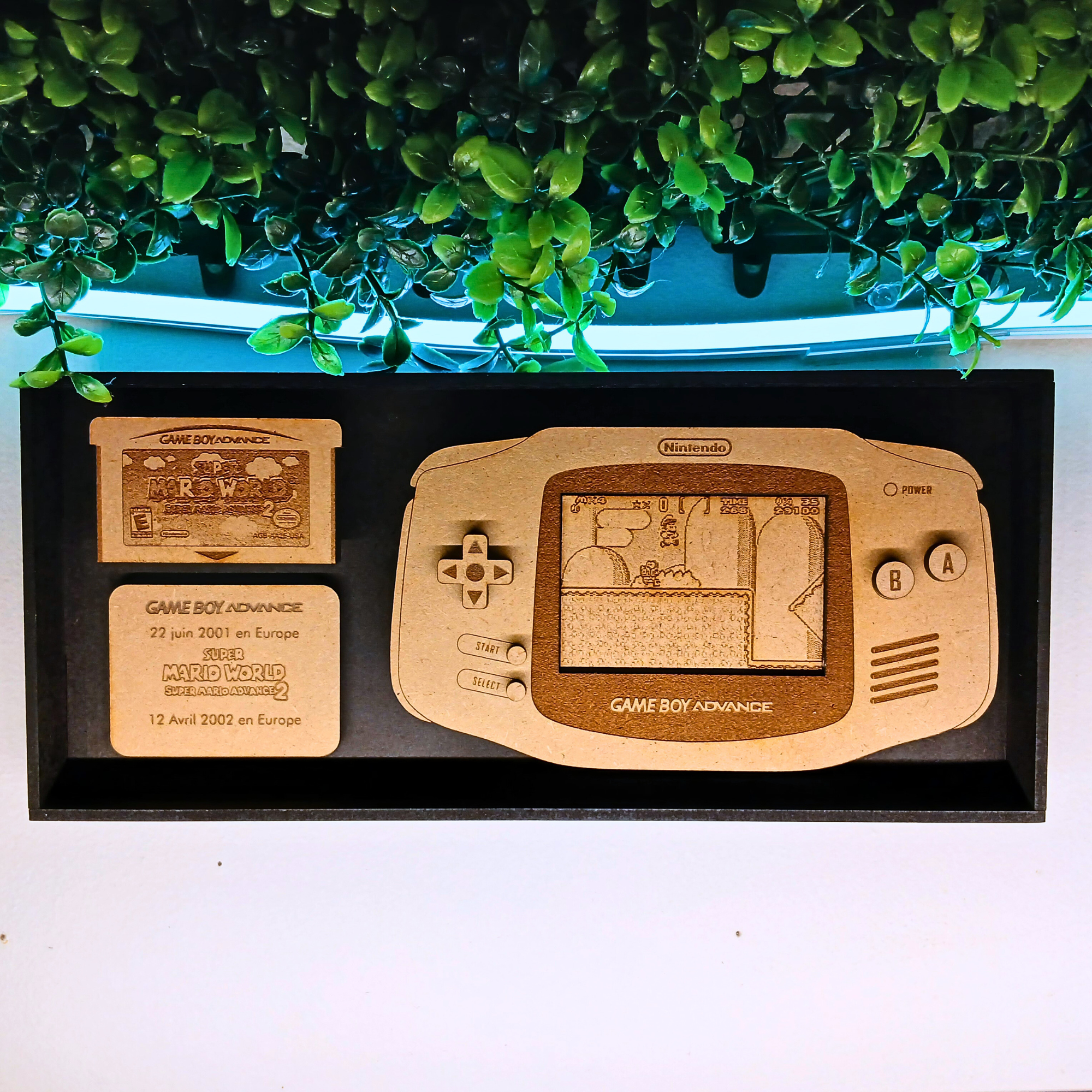Game Boy Advance en bois
