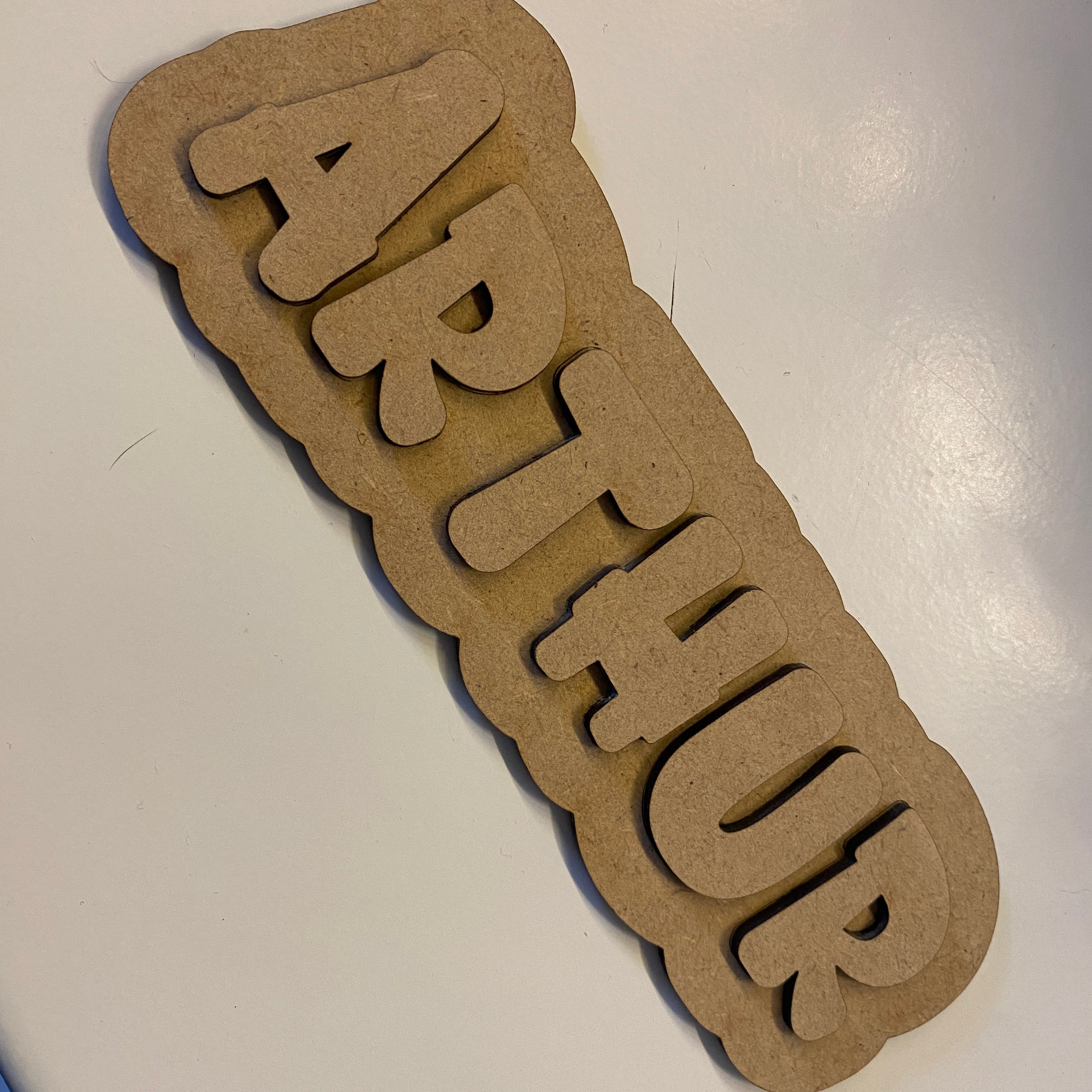 Prénom en bois personnalisé