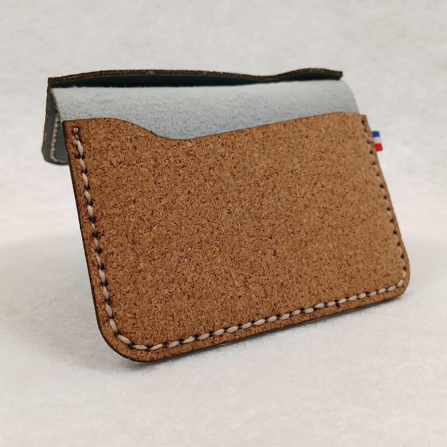 Porte-carte personnalisable en simili cuir et liège – Fabriqué en France 🇫🇷