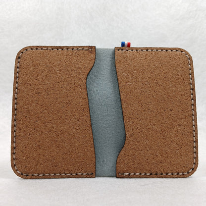 Porte-carte personnalisable en simili cuir et liège – Fabriqué en France 🇫🇷