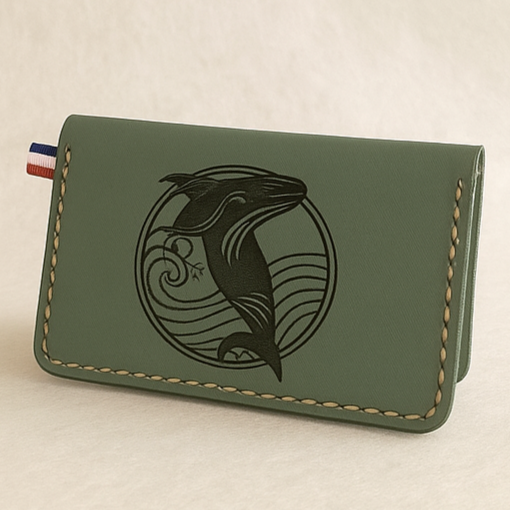 Porte-carte en simili cuir – Fabrication artisanale & personnalisable
