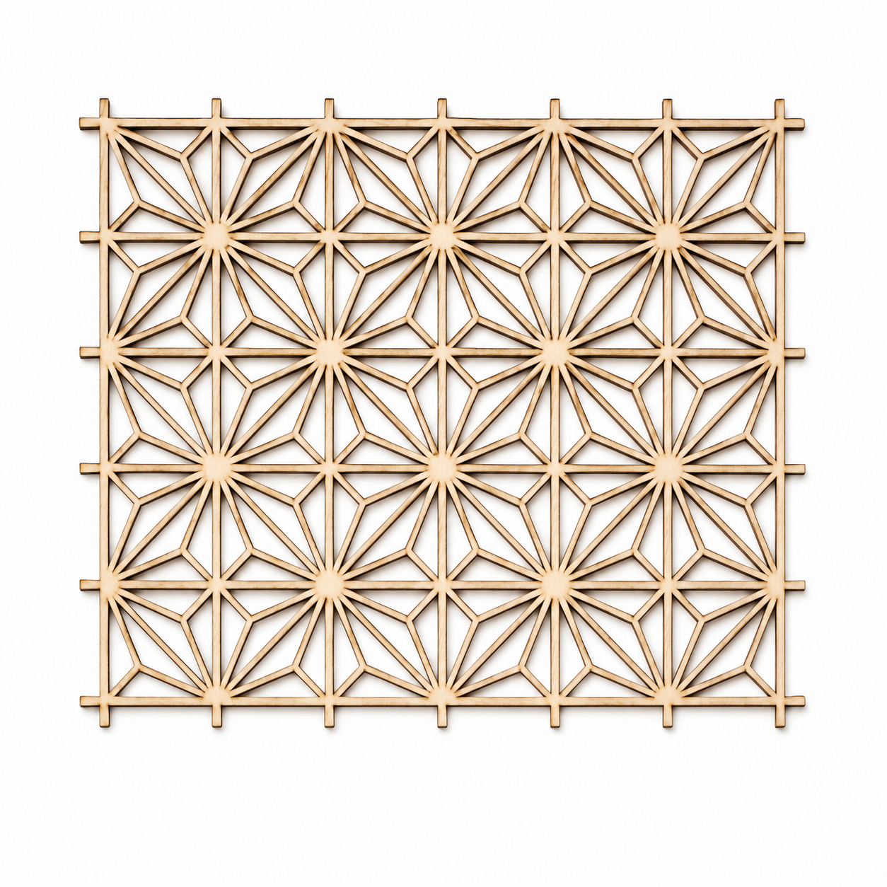 25 motifs carrés Kumiko | 50 fichiers de découpe laser (SVG et DXF) | LightBurn, xTool et CNC